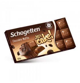 Шоколад Muffin Schogetten 100 гр