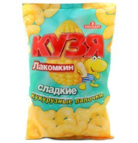 Сладкие кукурузные палочки Кузя Лакомкин 140 гр