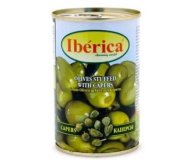 Оливки с каперсами Iberica 300 гр