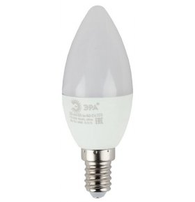 Лампа светодиодная Eco E14, 6W, 2700K Эра
