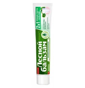 Зубная паста Самовосстановление с бальзамом для десен 2 в 1 Лесной бальзам 75 мл