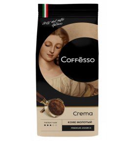 Кофе Crema молотый Coffesso 250 гр