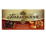 Шоколад с карамельными криспи и кешью Бабаевский 100 гр