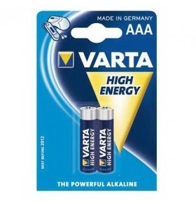 Батарейка Varta High Energy AAA 2шт/уп