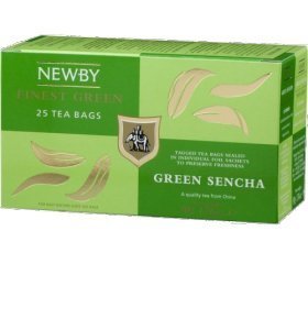 Чай зеленый зеленая сенча Newby 25х2г