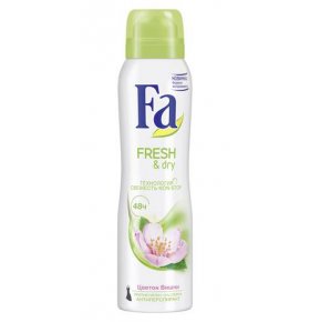 Дезодорант-аэрозоль женский Fresh Dry Цветок Вишни Fa 150 мл