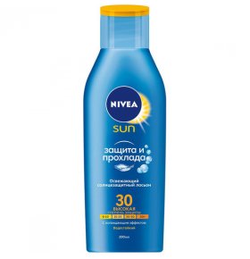 Лосьон освежающий солнцезащитный Nivea Sun Защита и прохлада SPF 30 200 мл