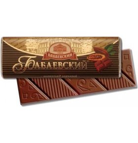 Шоколад Бабаевский горький 20 гр