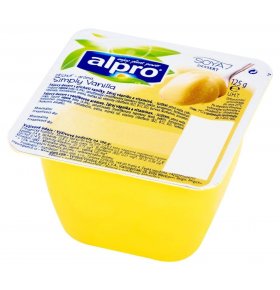 Ванильный соевый десерт Alpro 125 гр