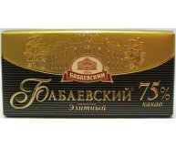 Шоколад элитный 75% какао Бабаевский 100 гр