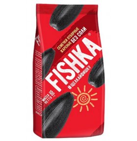 Чёрные семечки Fishka 100 гр