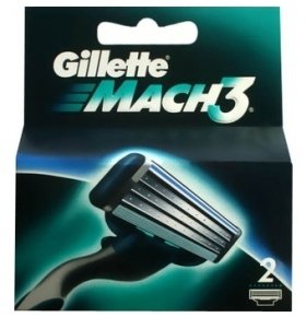 Катридж Gillette Mach 3 2шт/уп