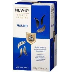 Чай черный индийский Accam Newby 25х2г