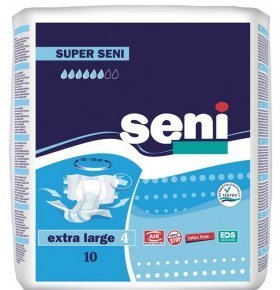 Подгузники для взрослых Super Seni Extra Large 10 шт