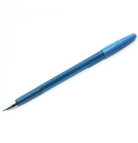 Ручка Berlingo шариковая автомат Silver arrow синяя 1.0 мм цвет корпуса черный хром