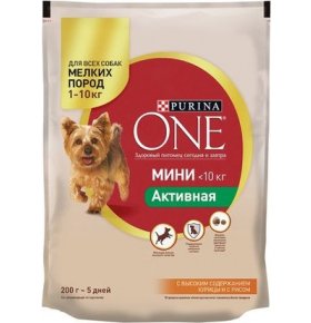 Корм для собак One Курица рис Purina 200 гр
