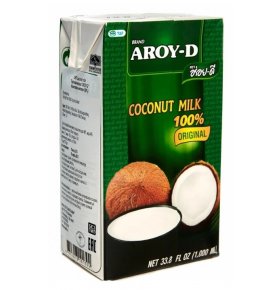 Молоко кокосовое 60% Aroy-D 1 л