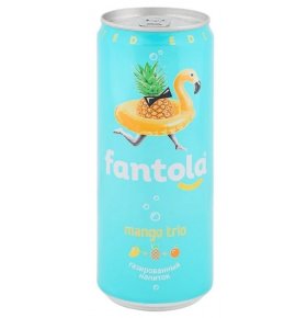 Газированный напиток Mango Trio Fantola 0,33 л
