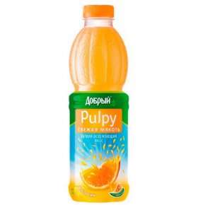 Сок Pulpy апельсин 0,9 л