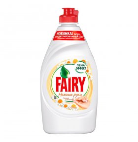 Средство для мытья посуды Fairy ромашка-витамин E 450мл