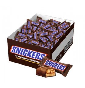 Батончики Snickers минис 7 кг