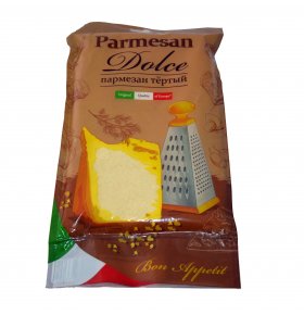 Сыр Пармезан тертый 40% Дольче 150 гр
