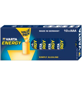 Батарейки Varta Energy AAА 10 шт