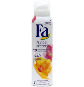 Дезодорант-аэрозоль женский Floral Protect Орхидея Фиалка Fa 150 мл
