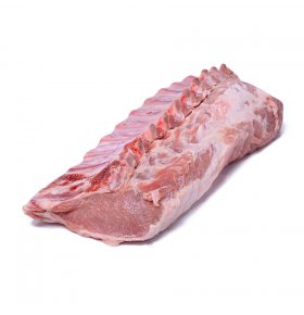 Свиная корейка на кости охлажденная кг