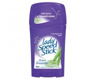 Дезодорант-антиперспирант Lady Speed Stick Алоэ для чувствительной кожи 45 г