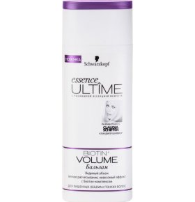 Бальзам для лишенных объема и тонких волос Elastin+Volume end Fullness Essence Ultime 250 мл