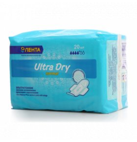 Прокладки Normal Ultra Dry Лента 20 шт