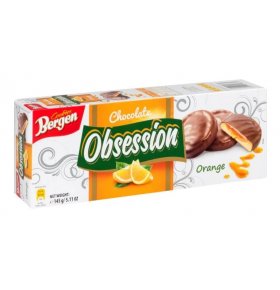 Печенье Chocolate Obsession Orange Bergen 145 гр