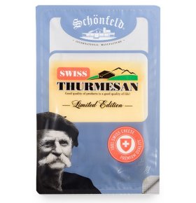 Сыр Swiss Thurmesan 52% Schonfeld 125 гр