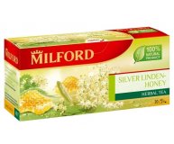 Чайный напиток травяной Silver linden-honey в пакетиках Milford 40 гр
