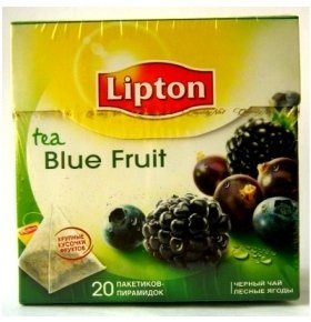 Чай Lipton Blue Fruit Tea 20п.пирамидок 20*1.8г