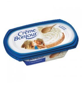 Крем-сыр растительно-творожный с нежным творогом Creme Bonjour 26% 200 гр