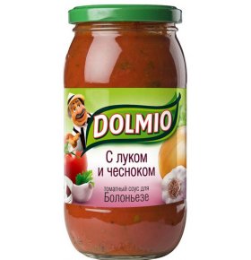 Соус томатный для Болоньезе с луком и чесноком Dolmio 500 г