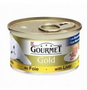 Корм Gourmet Gold печенка 85г