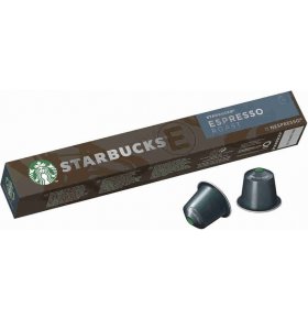 Капсулы Espresso Roast для системы Nespresso Starbucks 10 шт