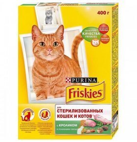 Корм для кошек Friskies для серилизованных котов и кошек 300г