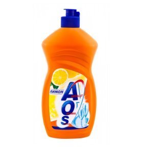 Жидкость для мытья посуды бальзам лимон AOS 500 мл