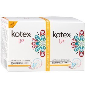 Прокладки Kotex Lux Нормал 20 шт