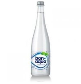 Вода чистая питьевая газированная Bonaqua 0,75 л