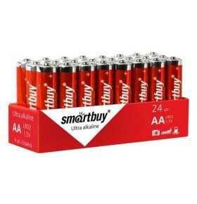 Батарейки Smartbuy АА LR6/4S 24 шт