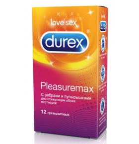 Презервативы Pleasuremax design Emoji Durex 12 шт