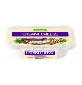 Сыр творожный cream cheese 70% Bonfesto 170 гр