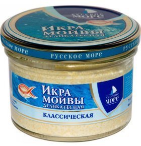Икра Мойвы в майонезном соусе с лососем Русское Море 165 гр