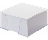 Блок для записей Attache Эконом 90 x 90 x 50 мм белый в прозрачном боксе