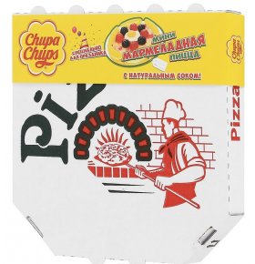 Жевательный мармелад Chupa Chups Мармеладная пицца мини 85 г